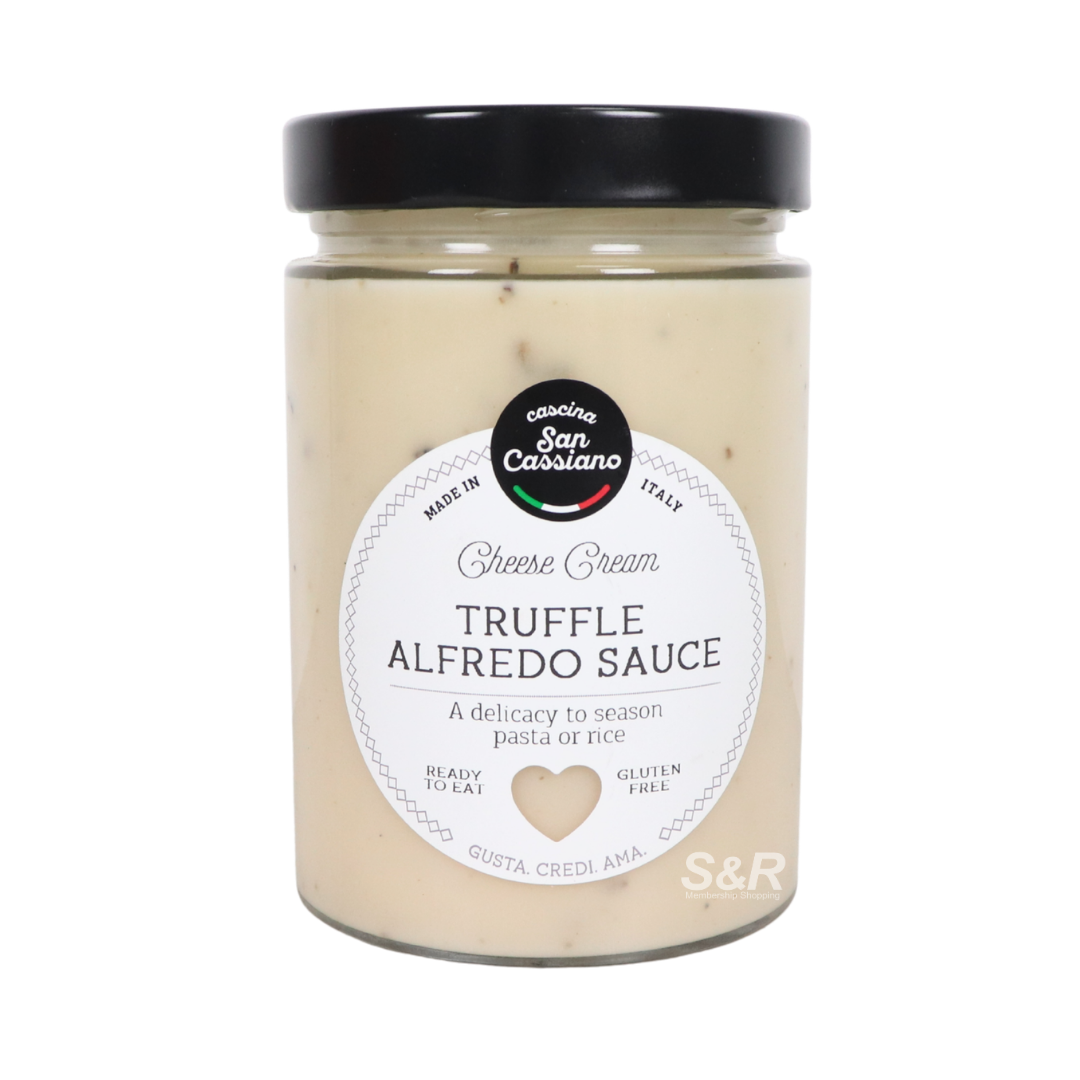 Cascina San Cassiano Cheese Cream Truffle Alfredo Sauce 540g